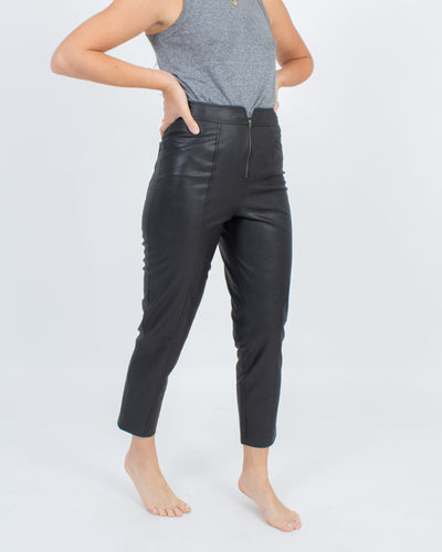 Rebecca Taylor Clothing Small | US 4 Faux Leather Pants