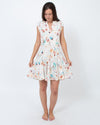 Rebecca Taylor Clothing Small | US 4 Floral Silk Sheath Dress