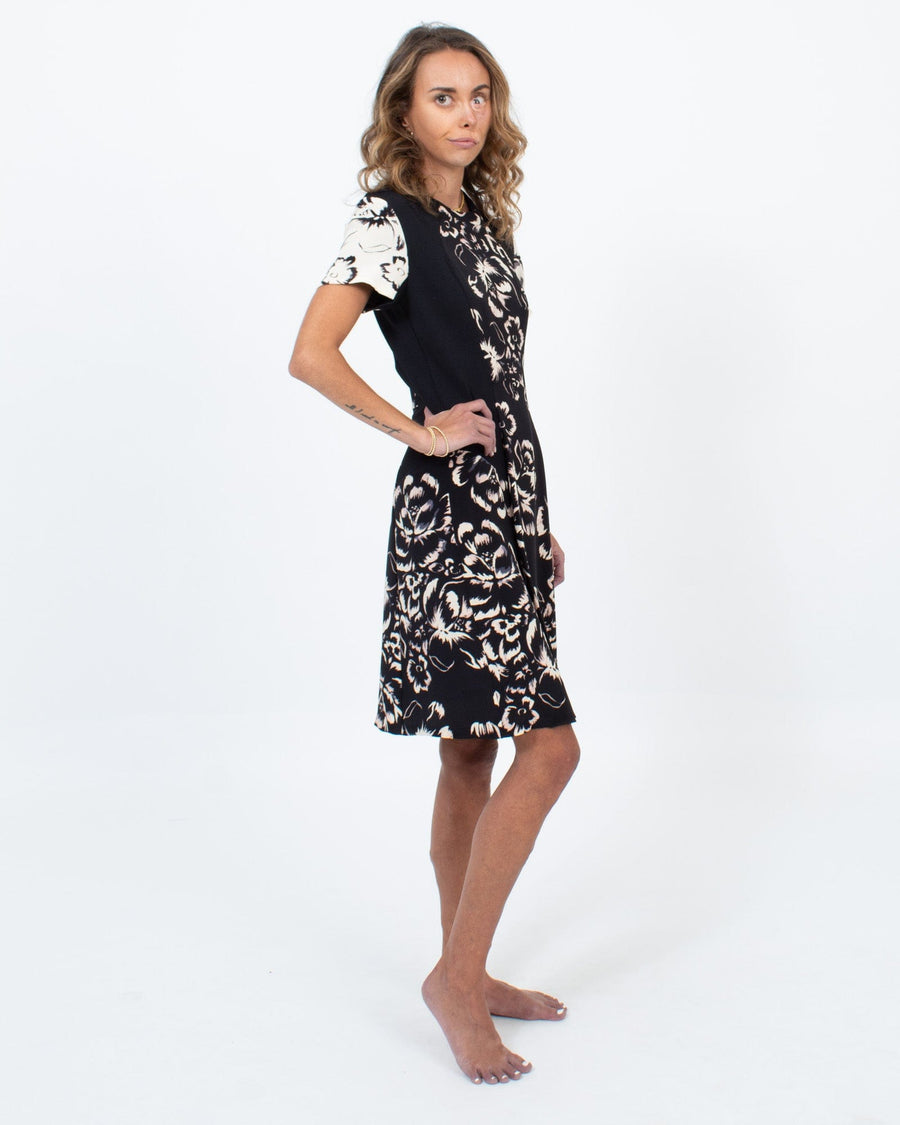 Rebecca Taylor Clothing XS | US 0 Floral Fit & Flare Dress