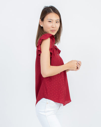Rebecca Taylor Clothing XS | US 2 Heart Print Blouse