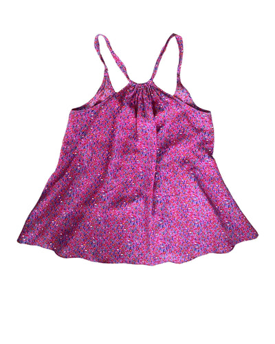 Rebecca Taylor Clothing XS | US 2 Silk Ruffle Racerback Tank
