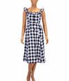 Reformation Clothing Medium | US 6 Hattie Off the Shoulder Linen Dress