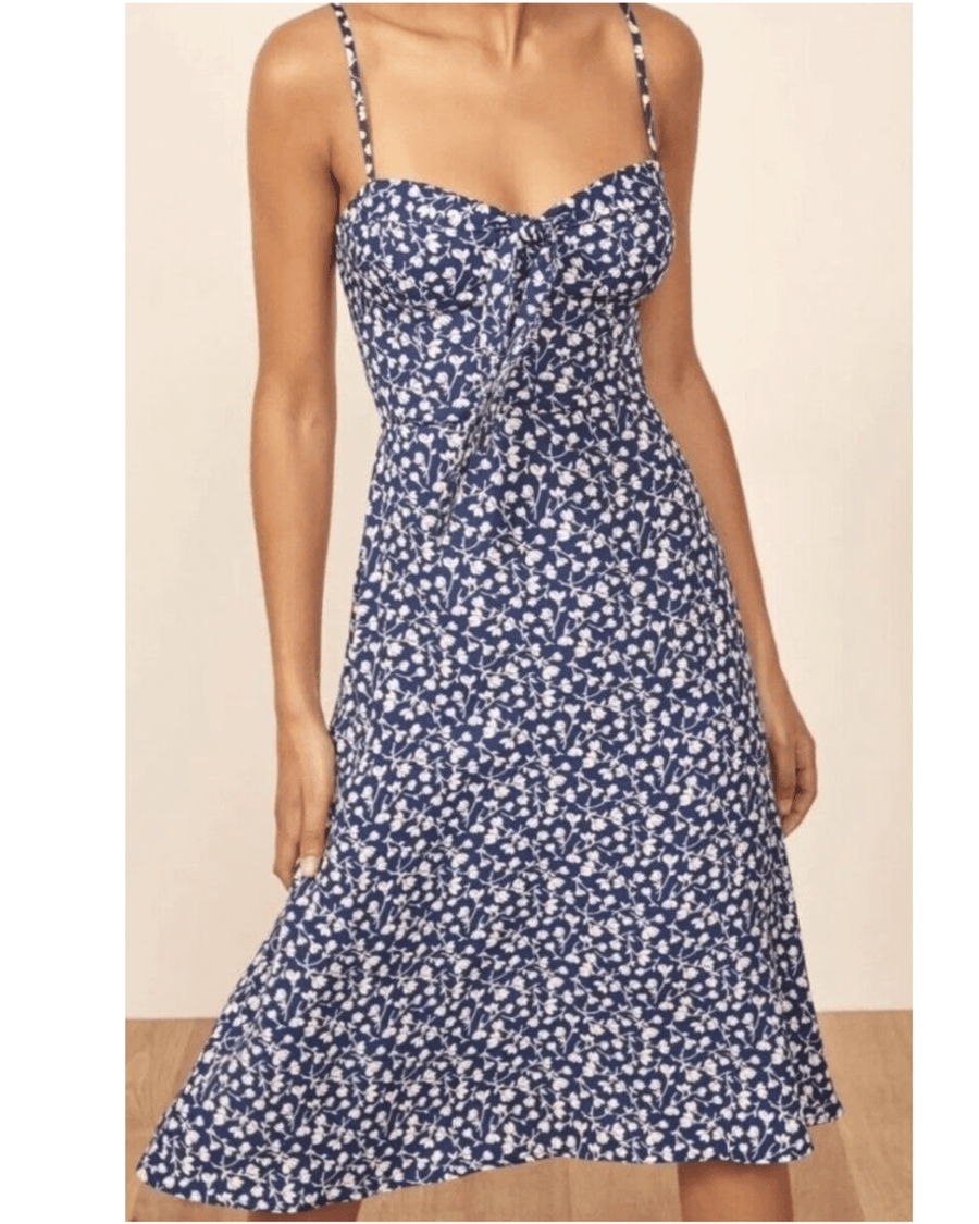 Reformation Clothing Small | US 2 Reformation Floral Midi Dress