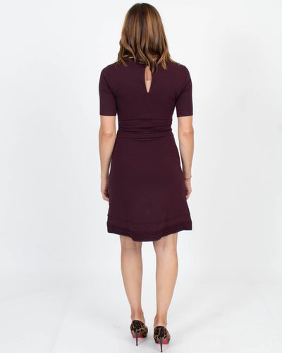 REISS Clothing Small | US 4 Burgundy Cocktail Dress