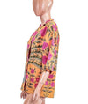 RHODE Clothing XS Floral Snap Button Blazer Top