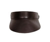 Right Tribe Accessories One Size Huntington Leather Visor in Black