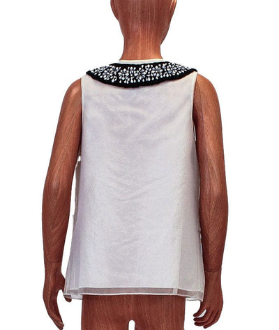 Robert Rodriguez Clothing XS | US 2 Embellished Collar Top