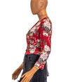 Rolla's Clothing XS Floral Wrap Blouse