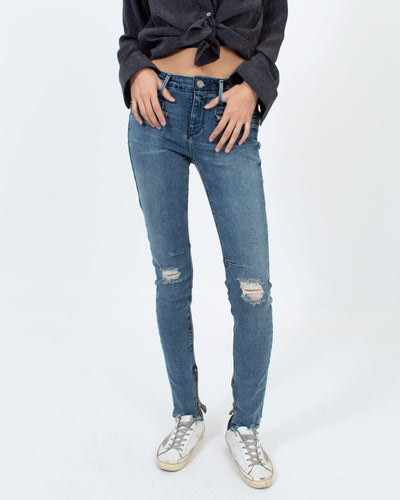 RtA Clothing XS | US 24 Distressed Skinny Jeans