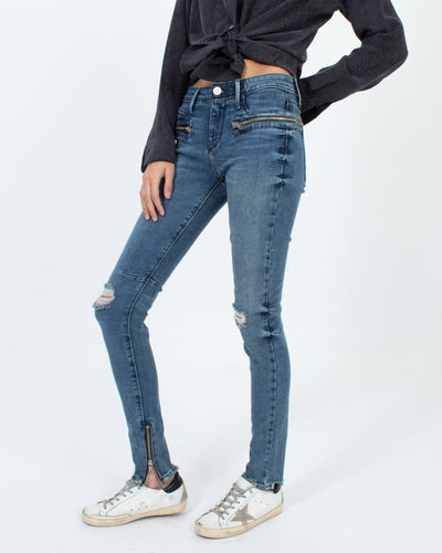 RtA Clothing XS | US 24 Distressed Skinny Jeans