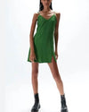 Rue Stiic Clothing Small Green "Zola Mini Dress"