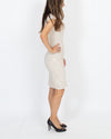 RVN Clothing Small Cream Jaquard Dress