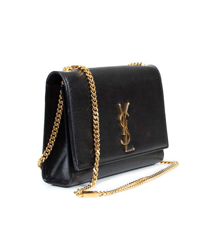 Saint Laurent Bags One Size Kate Chain Bag in Grain de Poudre Embossed Leather