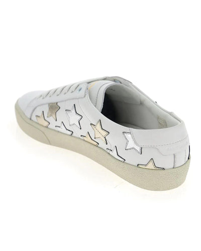 Saint Laurent Shoes Medium | 8.5 I 38.5 "Star Lace-Up" Sneakers