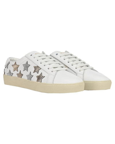 Saint Laurent Shoes Medium | 8.5 I 38.5 "Star Lace-Up" Sneakers