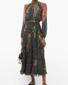 SALONI Clothing Medium | US 8 "Jacqui B" Midi Dress