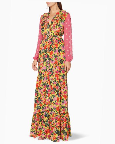 SALONI Clothing Small Saloni Multi-Coloured Ginny Dress