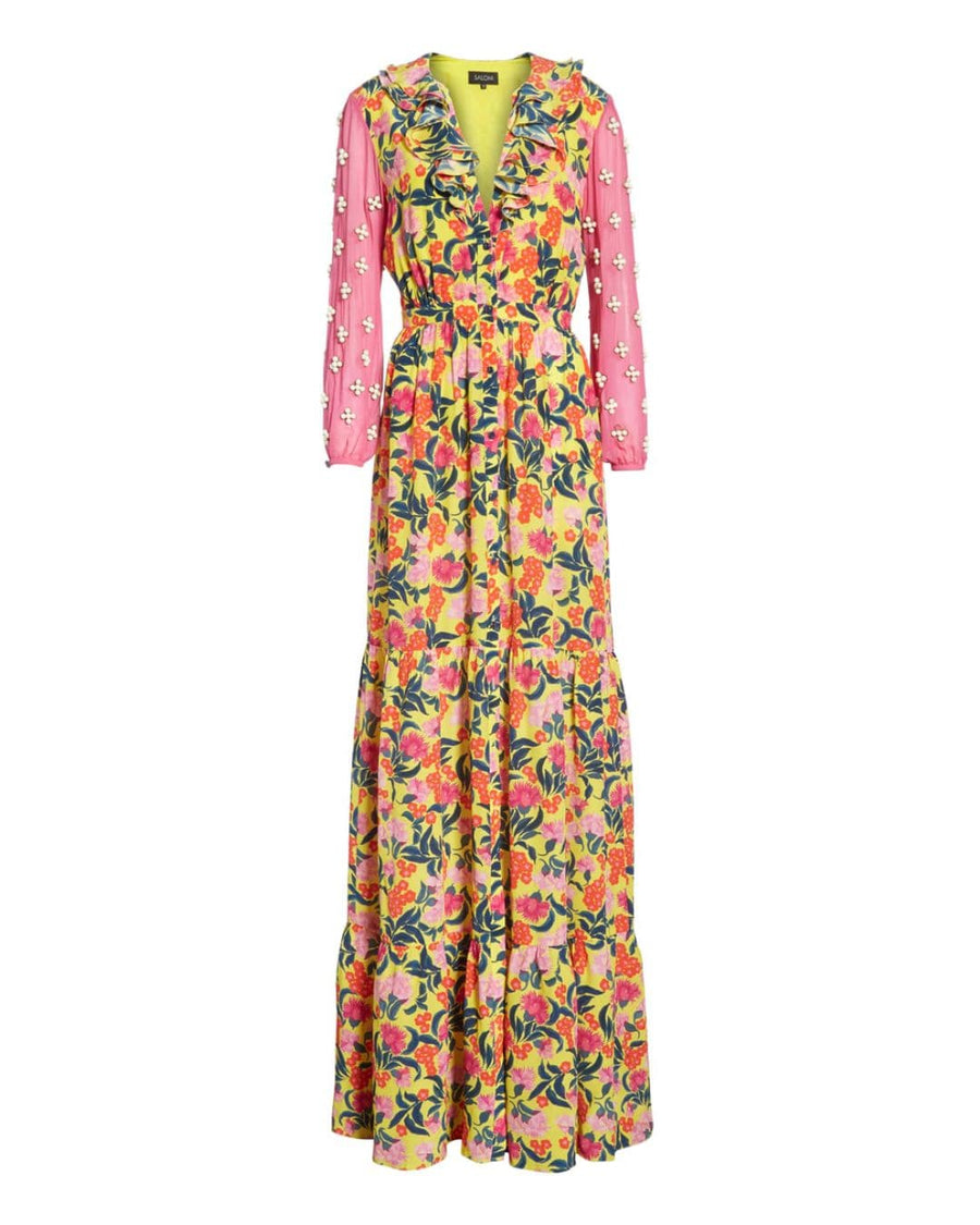 SALONI Clothing Small Saloni Multi-Coloured Ginny Dress