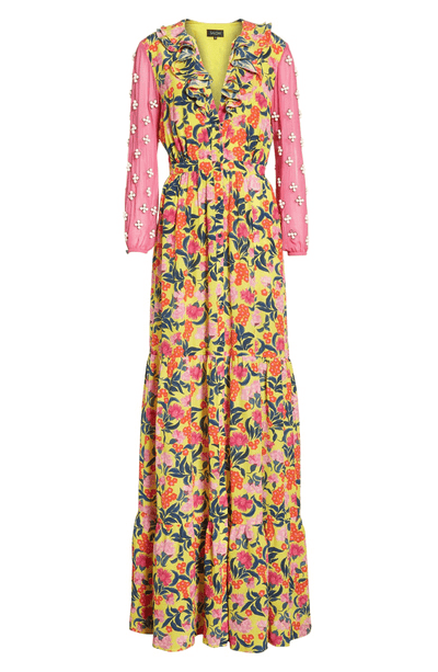 SALONI Clothing Small Saloni Multi-Coloured Ginny Dress
