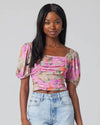 saltwater LUXE Clothing Small Floral "Narissa" Skirt Set