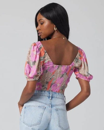 saltwater LUXE Clothing Small Floral "Narissa" Skirt Set