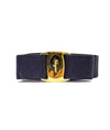 Salvatore Ferragamo Accessories Large Navy Waist Belt