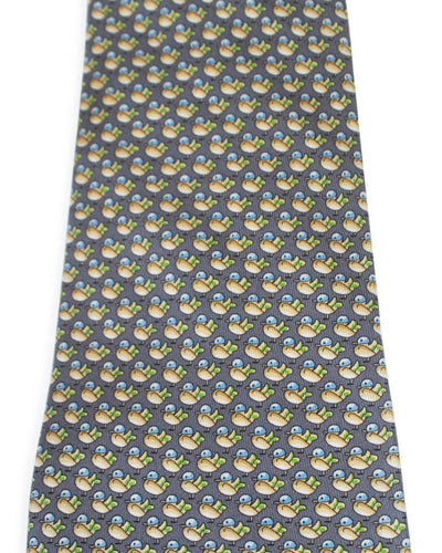 Salvatore Ferragamo Accessories One Size Bird Print Tie