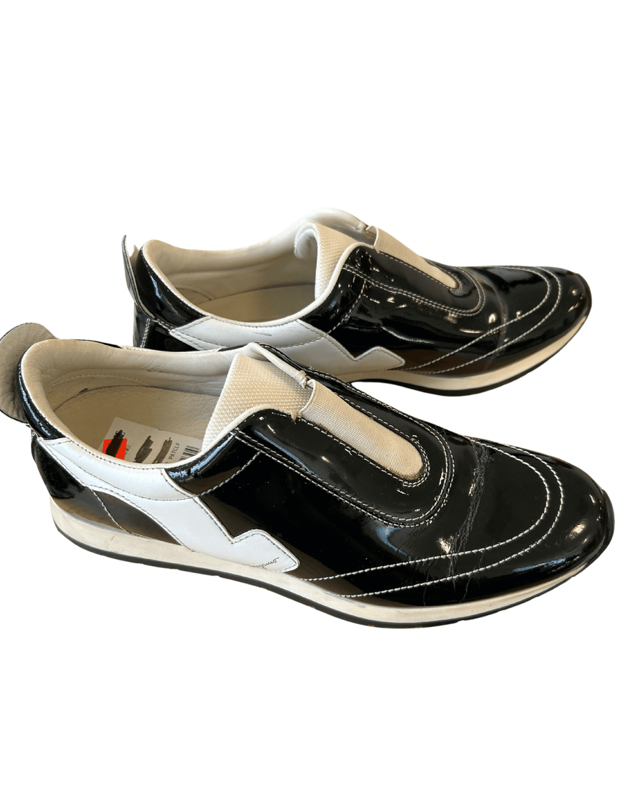Salvatore Ferragamo Shoes Small | US 6 Salvatore Ferragamo Patent Leather Sneakers
