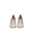 Salvatore Ferragamo Shoes Small | US 7.5 Cream Round Toe Pumps