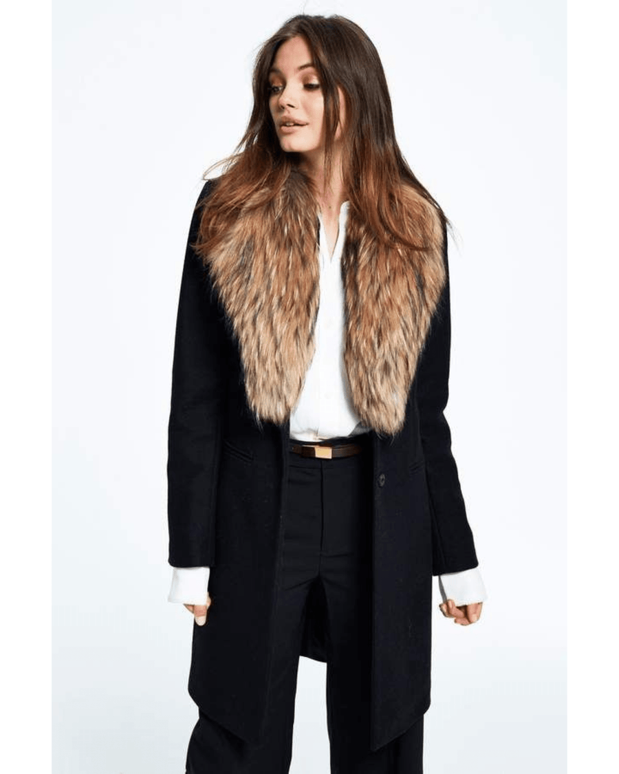Sam crosby online wool coat