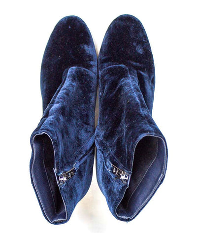 Sam Edelman Shoes Medium | US 9 "Taye" Navy Velvet Ankle Booties