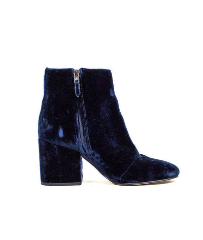 Sam Edelman Shoes Medium | US 9 "Taye" Navy Velvet Ankle Booties