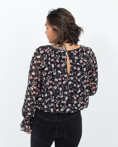 Sanctuary Clothing Medium Floral Print Blouse