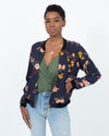 Sanctuary Clothing Small Floral Bomber Jacket