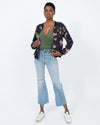 Sanctuary Clothing Small Floral Bomber Jacket
