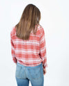 Sanctuary Clothing XS Cropped Plaid Button Down