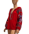 Scotch & Soda Clothing Small Embroidered Peasant Top