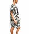 Sea Clothing Small Embroidered Knee Length Dress
