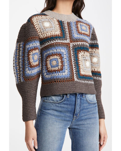 Sea New York Clothing XS Farrah Crochet Sweater