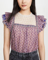 Sea New York Clothing XS | US 2 "Bianca Flutter Sleeve Top"