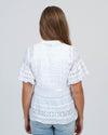 Sea New York Clothing XS | US 2 Eyelet Detail Blouse