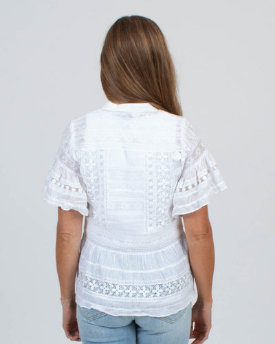 Sea New York Clothing XS | US 2 Eyelet Detail Blouse
