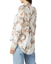 See by Chloé Clothing XS | 2 White Floral Paisley Print Blouse