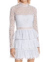 SELF-PORTRAIT Clothing XS | US 0 Self Portrait Circle Floral Lace Panelled Dress