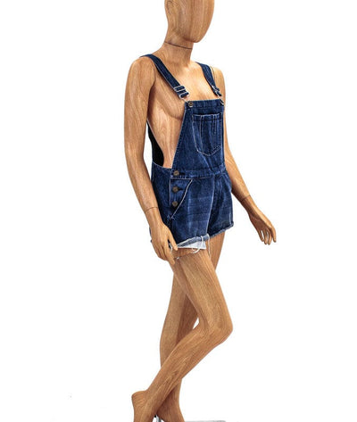 Show Me Your Mumu Clothing Small | 26 Denim Overall Shorts