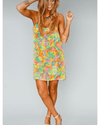 Show Me Your Mumu Clothing Small Show Me Your MuMu- Heather McMahon Ruffles Floral Tropical Print Dress SMALL