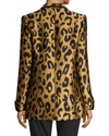 SMYTHE Clothing XS | US 4 Salon Leopard Print Blazer