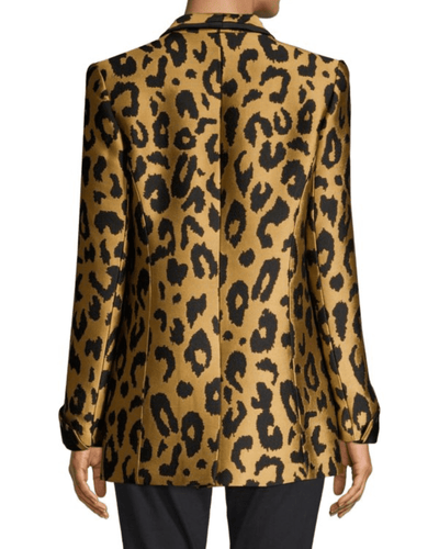 SMYTHE Clothing XS | US 4 Salon Leopard Print Blazer