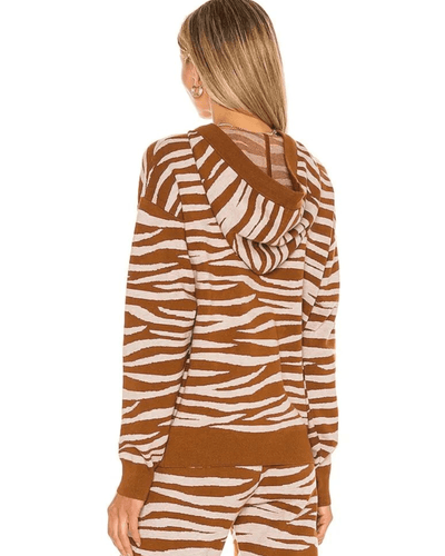 Soia & Kyo Clothing XS Leila Sweatshirt/Pants brown, Taupe- Autumn Fawn