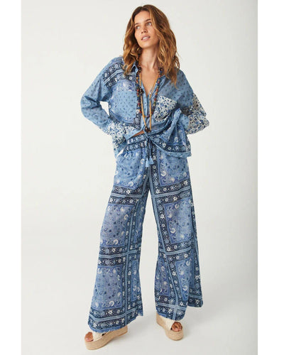 SPELL Clothing Sunshine Bandit Wide Leg Pant